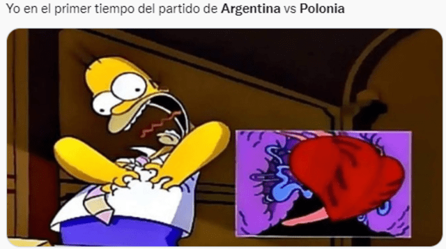 El partido Argentina vs. Polonia dejó divertidos memes.