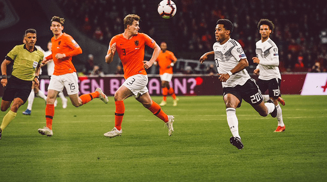Alemania logró agónico triunfo ante Holanda por 3-2 en las Eliminatorias Euro 2020
