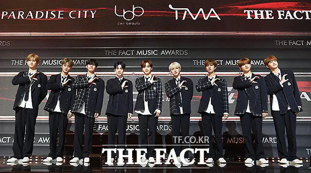 CRAVITY en 2020 TMA The Fact Music Awards. Foto: The Fact