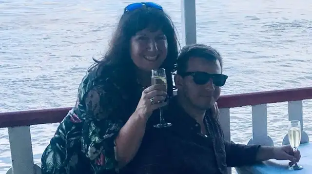  Judy apoya una campaña para resaltar el objetivo de ser un donante de órganos. Foto: BBC News Mundo<br>    
