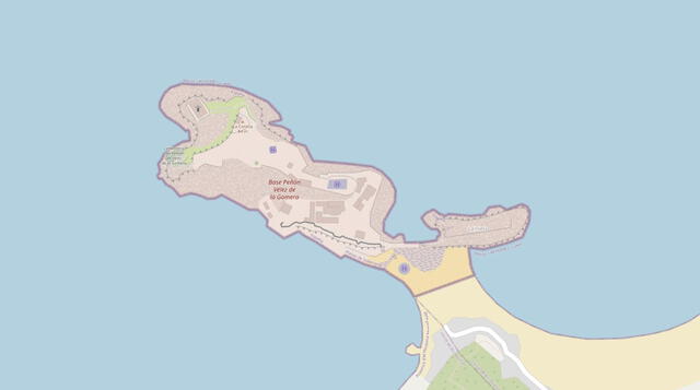 Mapa de la frontera más pequeña del mundo. Foto: Barrys Border Points   