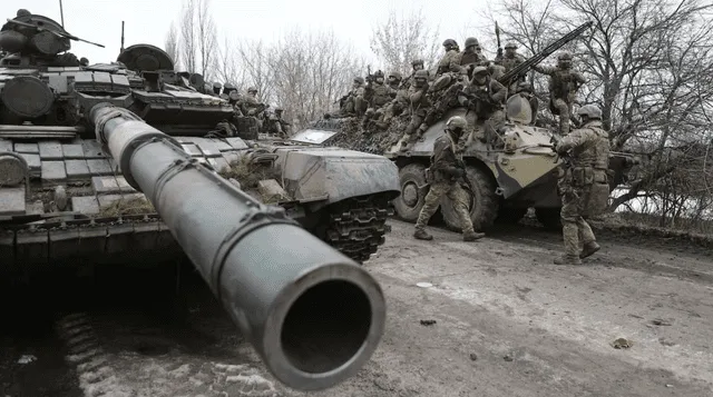  La guerra entre Ucrania y Rusia empezó el 24 de febrero de 2022. Foto: Anatolii Stepano AFP   