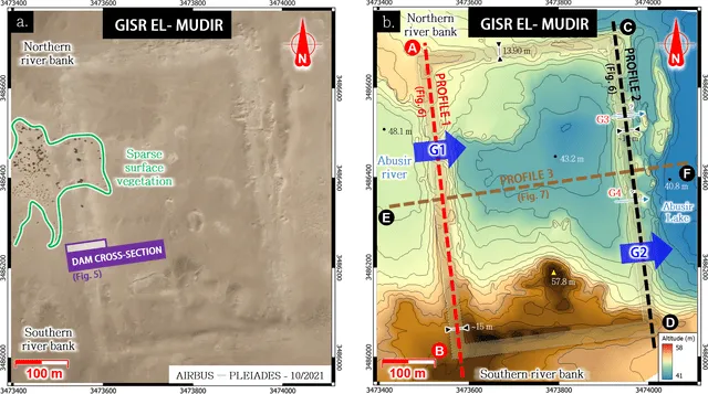 Este monumento, que data del siglo XXVII a.C., ha sido objeto de investigaciones durante décadas. Foto: Landreau et al./PLOS ONE/Paleotechnic.   