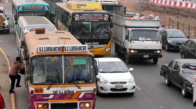 Hay un nuevo paro de transportistas para el 10 de octubre. Foto: TVPerú 