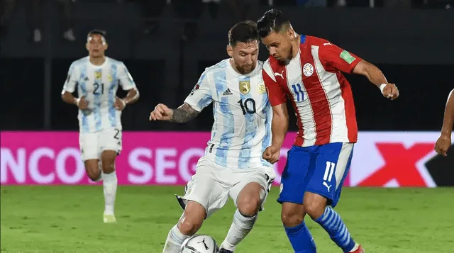 Argentina lleva cinco partidos seguidos sin perder contra Paraguay. Foto: AFP   