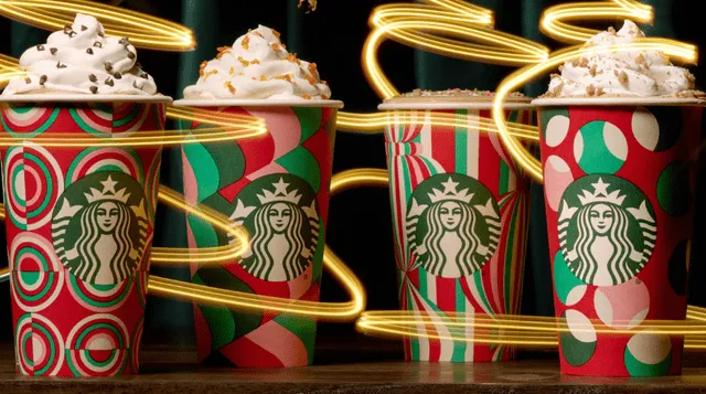 Durante la época de Día de Acción de Gracias, Starbucks ofrece productos para el público. Foto: Starbucks   