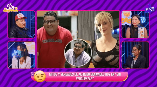 María Fernanda, expareja de Ricky Tosso en el medio. Foto: YouTube.   