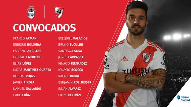 River Plate - convocados