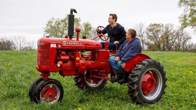 Facebook: Mark Zuckerberg fue granjero por un día [FOTOS]