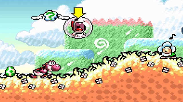 "Baby Mario" de Super Mario World Yoshi's Island