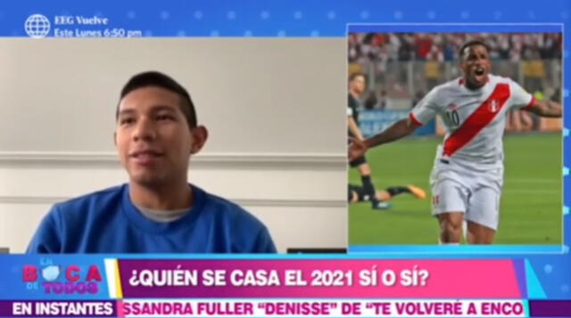 Edison Flores habla sobre posibilidad que Jefferson Farfán y Paolo Guerrero se casen en 2021.