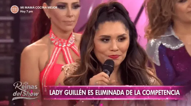 Lady Guillén es eliminada de Reinas del show. Foto: captura de América TV