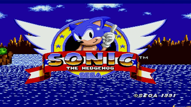 Sonic, videojuego de Sega creador por Naoto Oshima y Hirokazu Yasuhara.