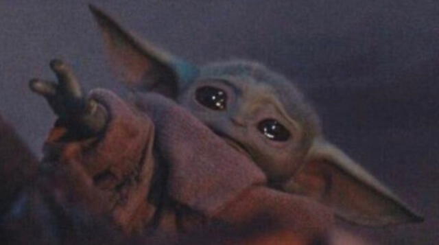 baby yoda sad