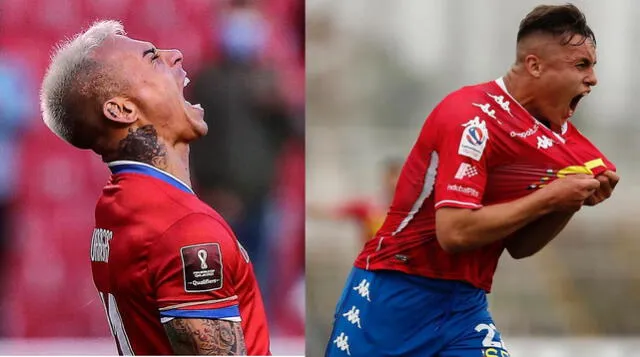 Selección chilena: Eduardo Vargas y Bastián Yáñez no estarán en la fecha triple de octubre. Foto: Composición/Twitter