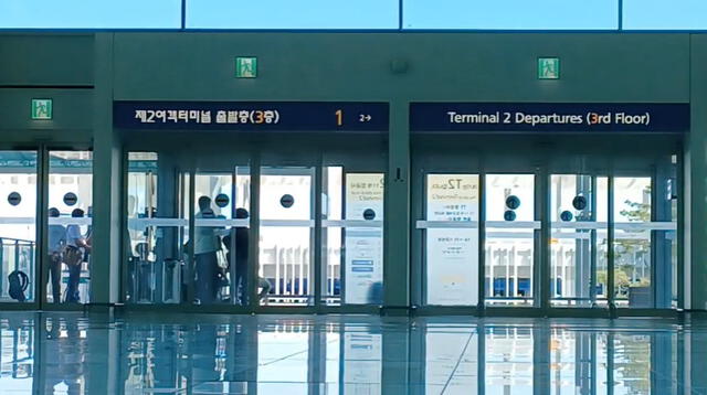 BTS J-Hope aeropuerto Incheon