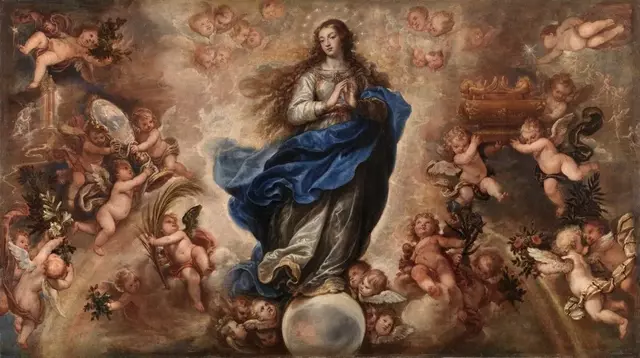 La Inmaculada Concepción, siglo XVII. Autor: Francisco Rizi