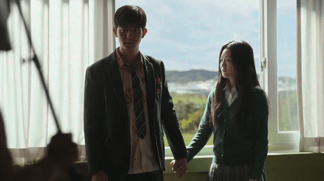 Park Solomon y Cho Yi Hyun interpretaron a Soo Hyuk y Nam Ra de Estamos muertos, respectivamente. Foto: Netflix