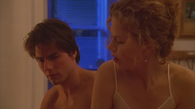  Tom Cruise y Nicole Kidman para "Ojos bien cerrados". Foto: Warner Bros   