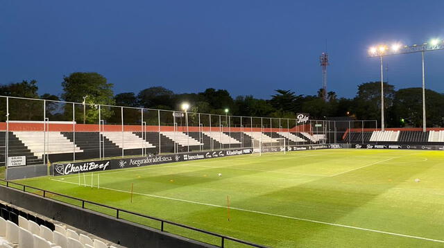 Así es el estadio de Libertad. Foto: Twitter.   