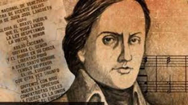 El poeta Vicente Salias fue considerado por muchos como el letrista original del himno nacional de Venezuela hasta que Calzavara argumentó lo contrario. Foto: El Pitazo.