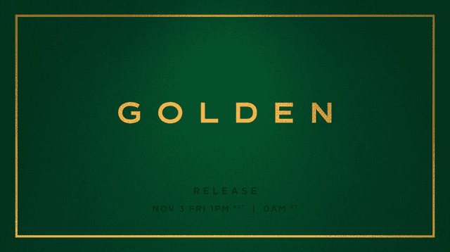  Anuncio de 'GOLDEN', el álbum de Jungkook. Foto: BIGHIT Music   