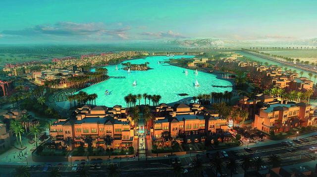  Citystars Sharm El Sheik, la piscina más grande del mundo. Foto: weather.com    