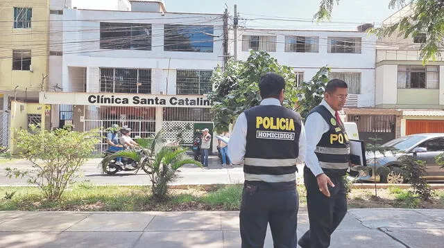  Clínica. Peritos revisaron el lugar donde se hizo operación. Foto: difusión.   