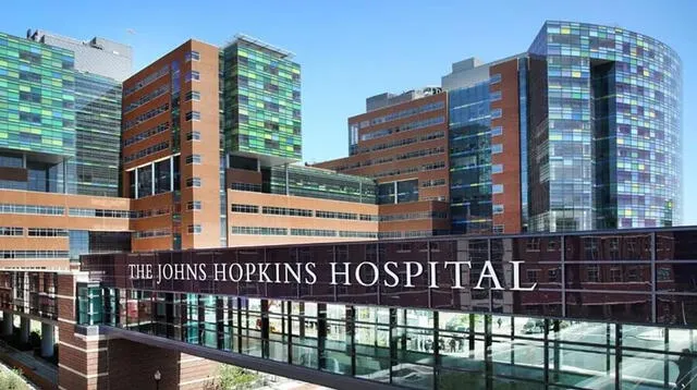  Hospital Johns Hopkins Foto: Infobae   