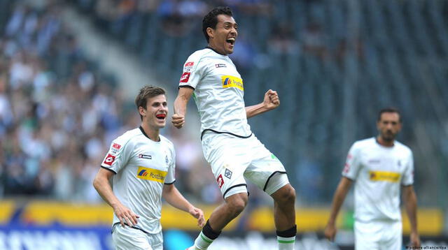 Juan Arango destacó en el Borussia Mönchengladbach. Foto: picture alliance dpa   