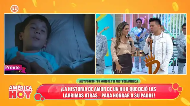  Deyvis Orosco promociona novela sobre su vida. Foto: América TV   