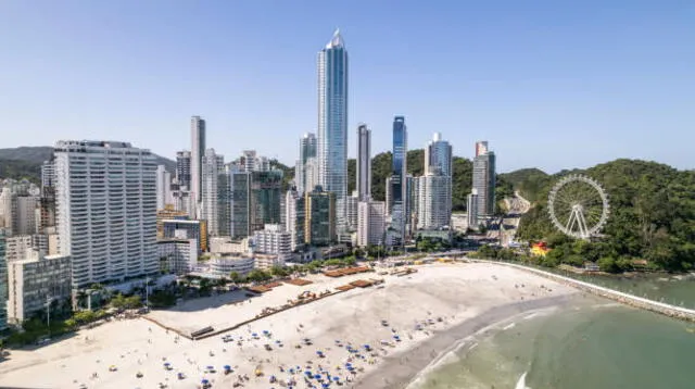  Santa Catarina es un pequeño balneario de Camboriú. Foto: Getty Images   