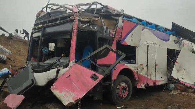 Accidente de tránsito en Panamericana Norte