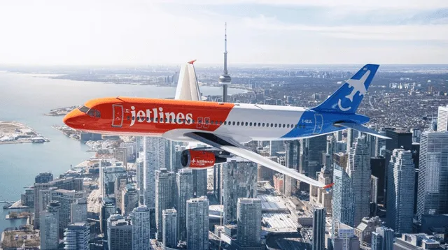 Canada Jetlines se declaró en quiebra debido a una crisis financiera. Foto: Canada Jetlines   