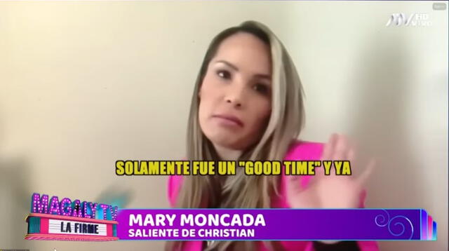 Mary Moncada. Foto: Captura ATV   