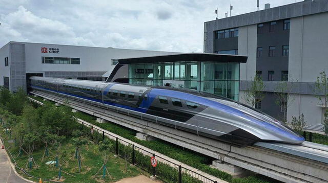 El tren Maglev de Shanghái, una proeza de la ingeniería, está transformando radicalmente el transporte de alta velocidad. Foto: CRRC   