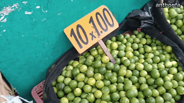  Entre agosto y setiembre de 2023, el kilo de limón llego a un precio de S/17 soles. Foto: captura de pantalla/Anthon Fa/YouTube   