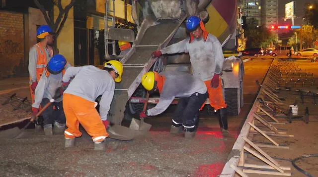 Municipalidad de Lima asegura avance de obras en Lince. 