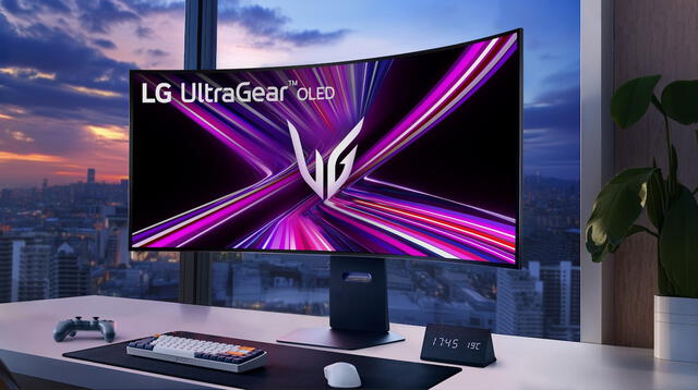 Nueva serie de monitores para la comunidad gamer. Foto: LG   