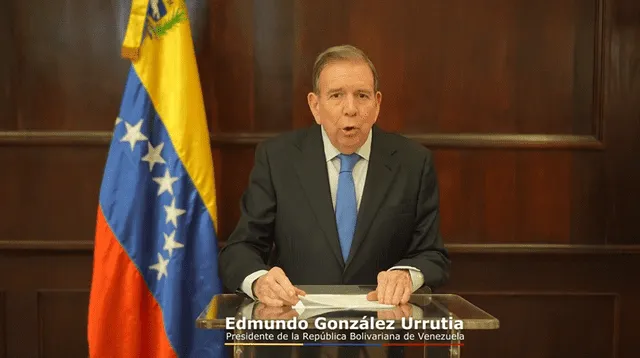 González Urrutia pidió al Ejército venezolano rebelarse contra el régimen. Foto: captura de video/X/@EdmundoGU. 