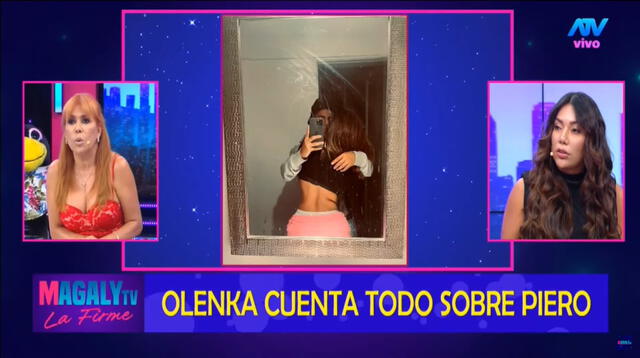 Piero Quispe y Olenka Mejía. Piero Quispe y Olenka Mejía.