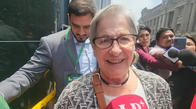 Salida de Susana Villarán del juicio oral. Créditos: Mabel Alva / URPI -LR Salida de Susana Villarán del juicio oral. Créditos: Mabel Alva / URPI -LR