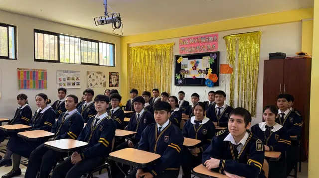 Estudiantes de quinto de secundaria ingresan a la UNMSM con altos puntajes en examen de admisión 2026-I. Foto: colegio Juan Pablo Peregrino    