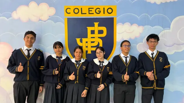 Los jóvenes, de entre 16 y 17 años, lograron altos puntajes en carreras como Ingeniería Biomédica, Minas y Estadística. Foto: colegio Juan Pablo Peregrino    