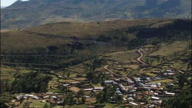 Localidad de Chacaray al sur de Ayacucho.