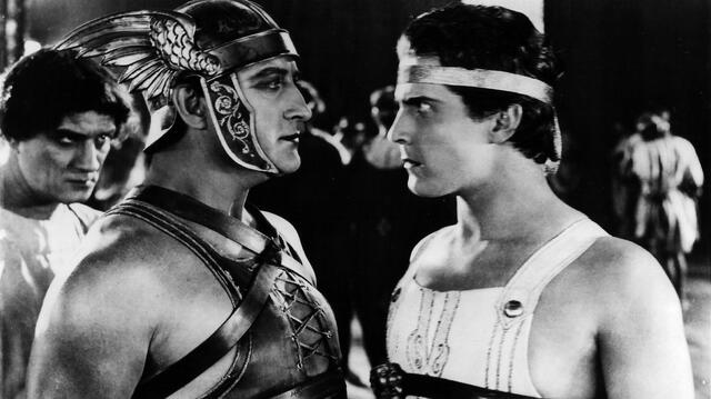 Francis X. Bushman (Mesala) y Ramon Novarro (Judá Ben-Hur) protagonizaron la versión de 1925- Foto: Cinema.