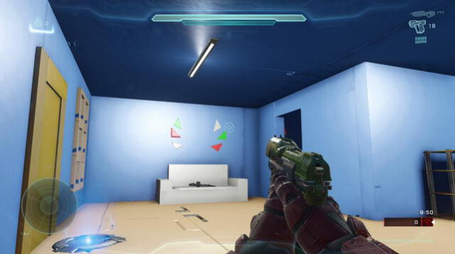 Mapa de Halo 5: Forge hecho por fan. Foto: RK Gaelix