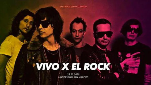 Vivo X El Rock The Strokes