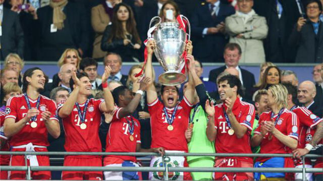 Claudio Pizarro ganó la Champions League 2013 con Bayern Munich.