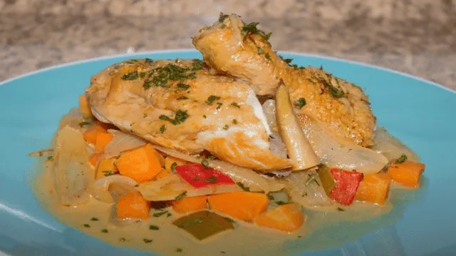 El pollo escabechado lo tendrás listo en una hora con 10 minutos. Foto: captura/comidas típicas chilenas